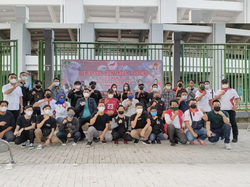 Menuju Piala Gubernur, Bekasi Lepas Kontingen E-Sport