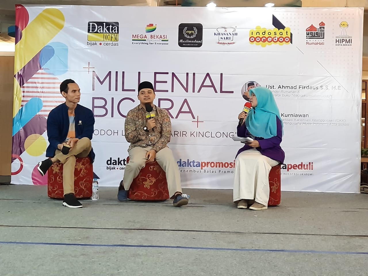 Milenial Bicara Radio Dakta bertema Jodoh Lancar dan Karir Kinclong