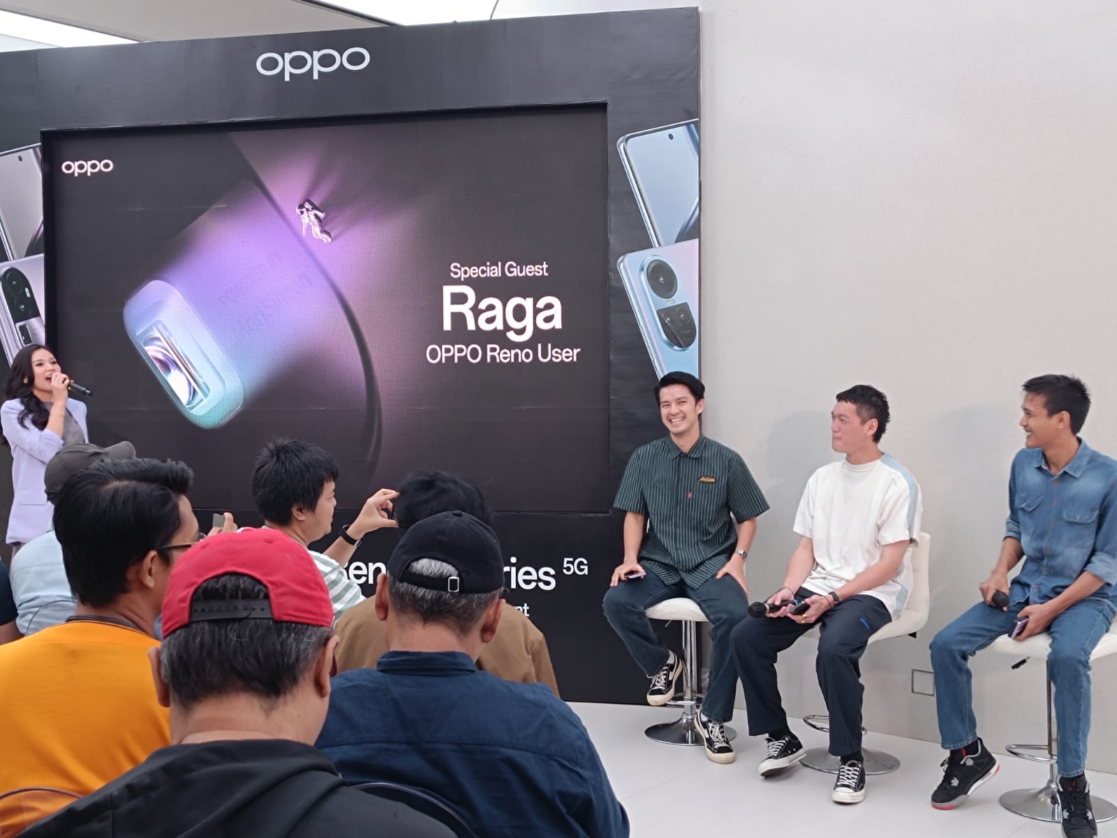 Oppo merilis Reno 10 Series 5G untuk pasar Indonesia.foto ist