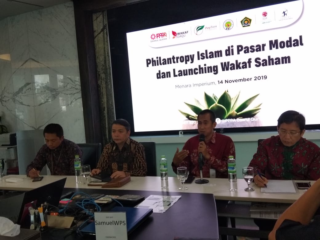 PPPA Daarul Qur an melaunching program wakaf saham