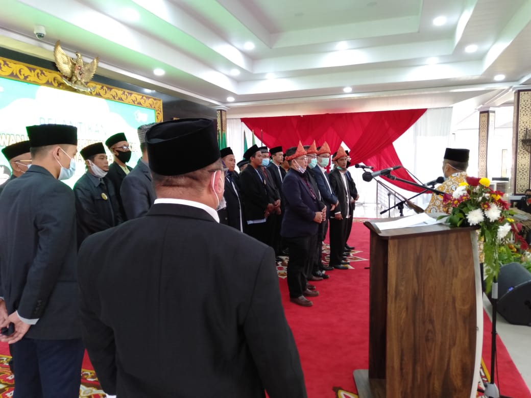 Pelantikan Pengurus Dewan Dakwah Sumatera Selatan Masa Khidmat 2020 2025