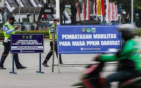 Pembatasan kendaraan saat PPKM