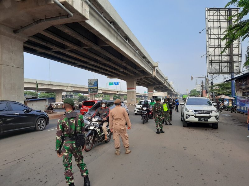 Pemeriksaan di Jalan Kalimanag, Sumber Arta Kota Bekasi