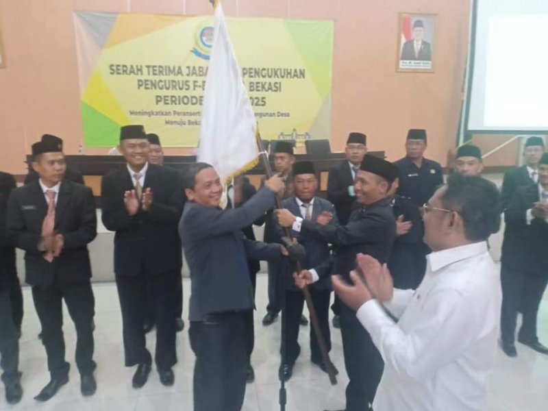 Pengukuhan Ketua F-BPD se-Kabupaten Bekasi