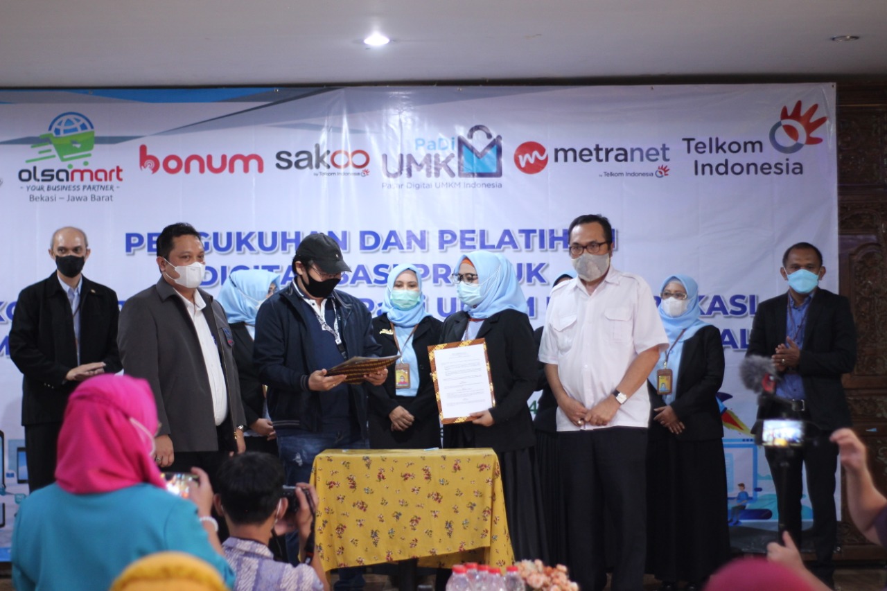 Pengukuhan Komunitas Pasar Digital UMKM Kota Bekasi