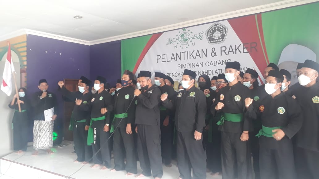 Pengukuhan Pagar Nusa Kabupaten Bekasi