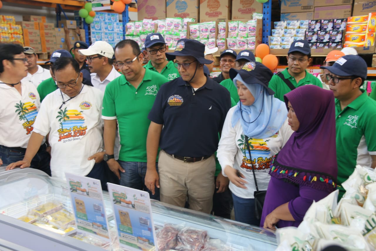 Peresmian JakGrosir oleh Anies Baswedan di Pulau Tidung Kep.Seribu