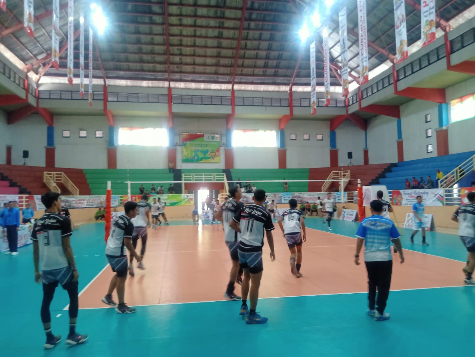Pertandingan Cabor Volly Kabupaten Bekasi
