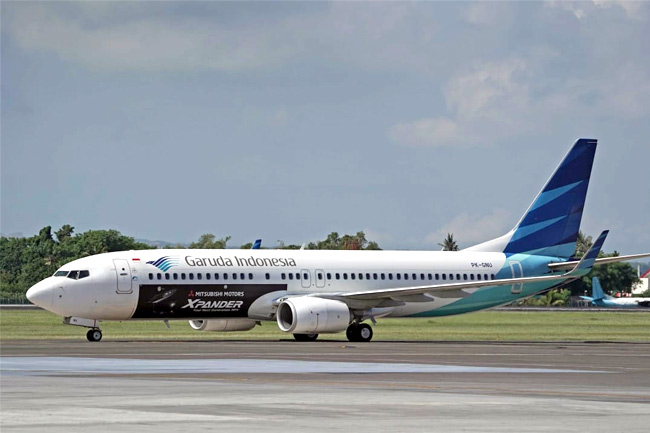 Pesawat Garuda Indonesia (Istimewa)