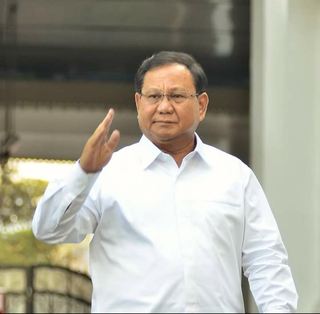 Prabowo Subianto menjadi Menteri Pertahanan