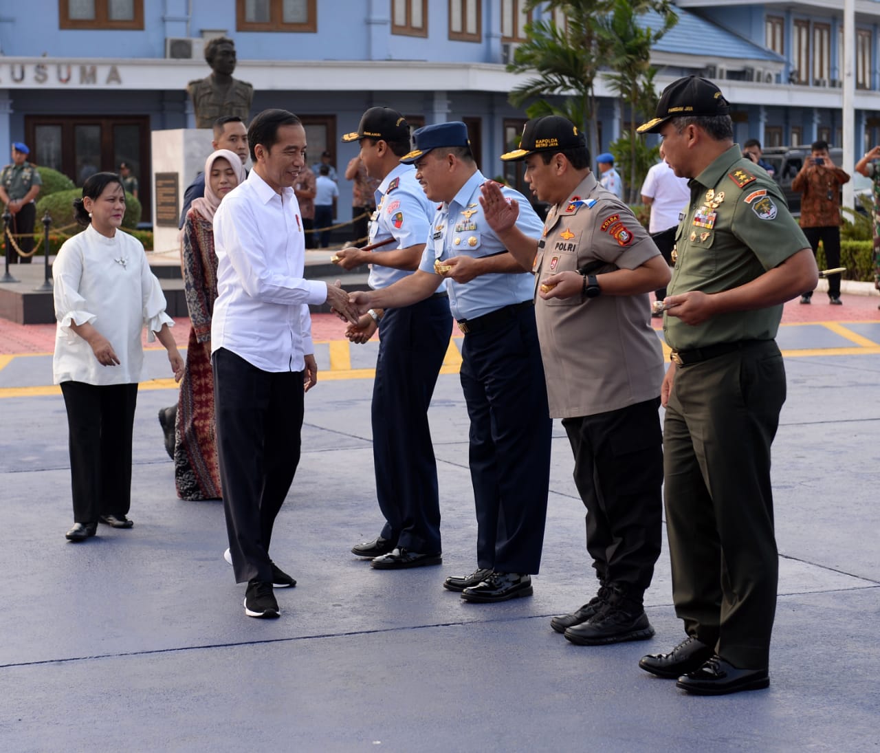 Presiden Jokowi dan Ibu Negara berkunjung ke Papua Barat