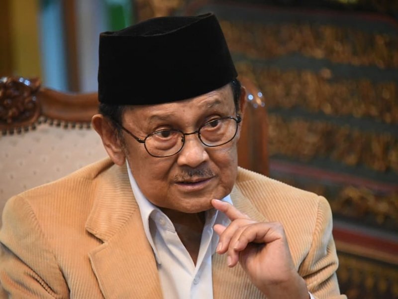 Presiden ketiga RI, B.J. Habibie