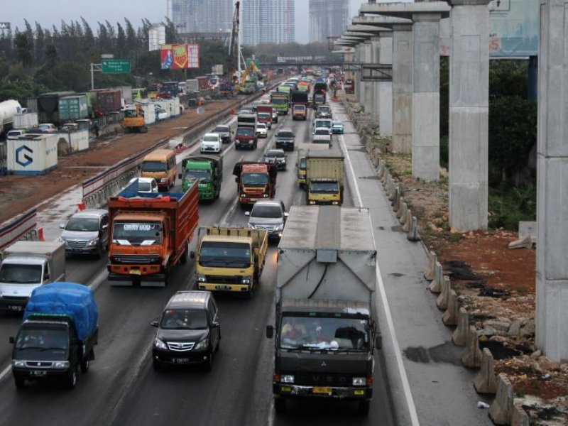 Proyek Tol Jakarta-Cikampek (dok)