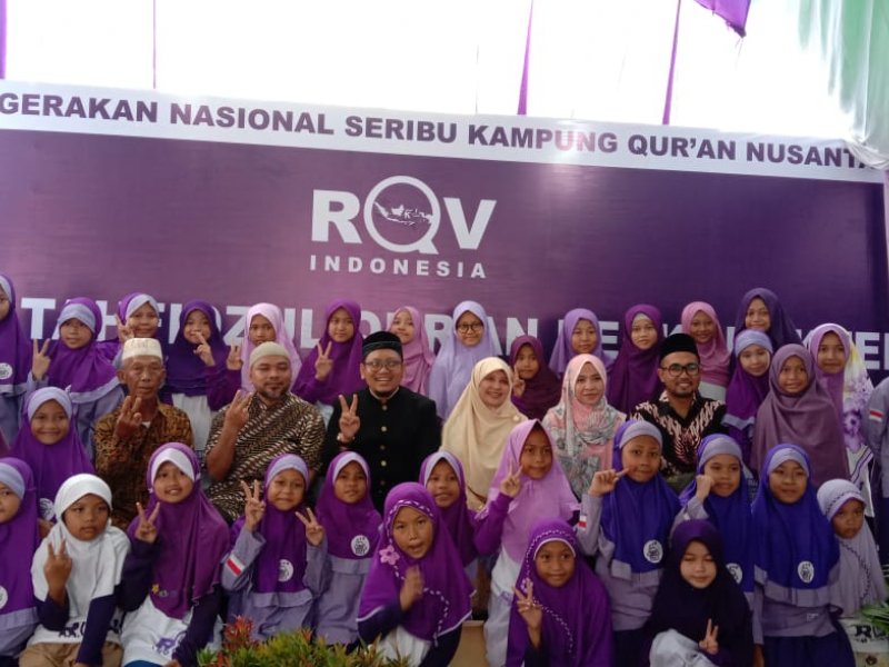 RQV Indonesia cabang Kota Bekasi mengikuti Wisuda Tahfidzul Qur'an Berkarakter