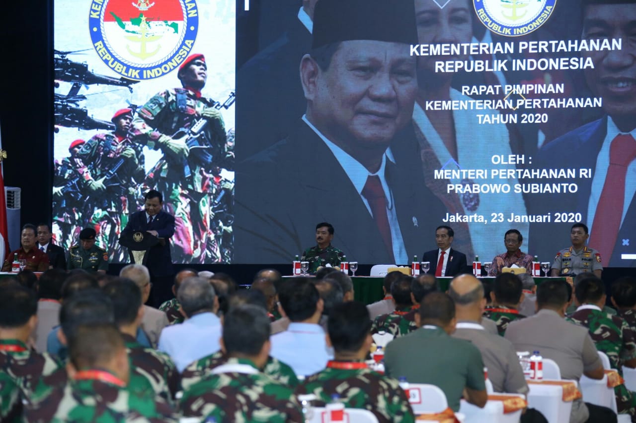 Rapat Pimpinan Kementerian Pertahanan tahun 2020