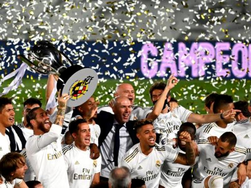 Real Madrid juara La Liga Spanyol musim ini