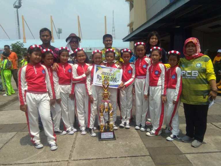 SDN Kayuringin Jaya VI merebut juara pertama lomba SKJ Jadoel Tahun 2019 tingkat Sekolah Dasar