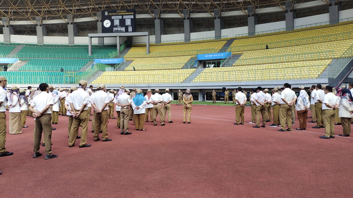 Satgas Pamor Kota Bekasi Ikuti Pembinaan Tupoksi Kerja