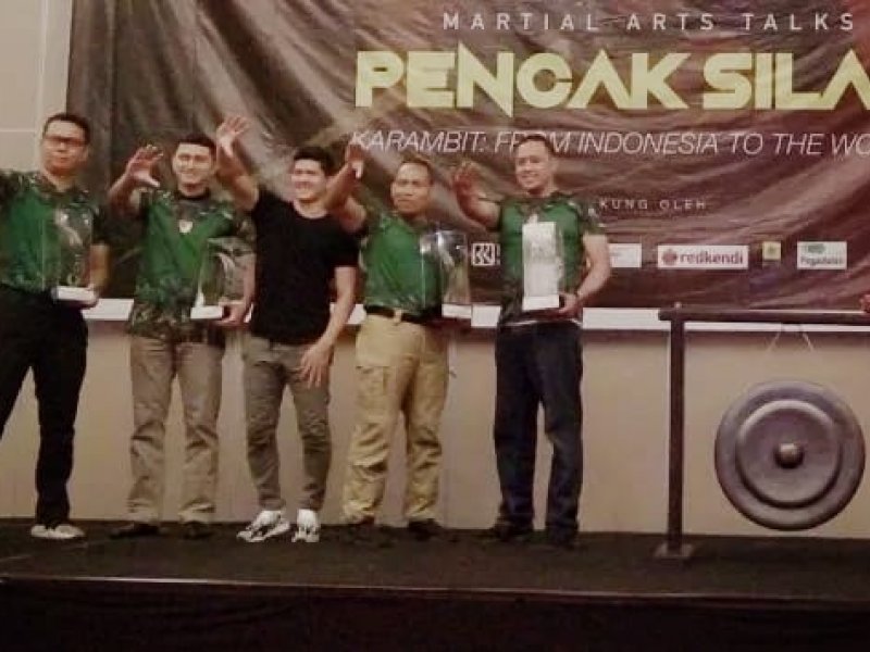 Seminar tentang pencak silat yang digelar Kodim 0507/Bekasi