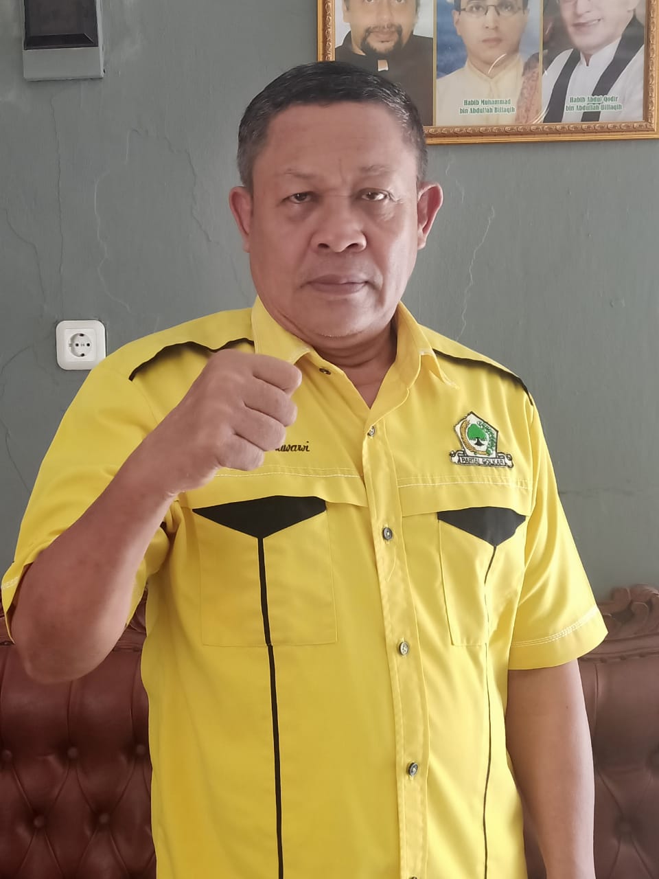 Senior DPD Golkar Kota Bekasi Abdul Rahman Nawawi