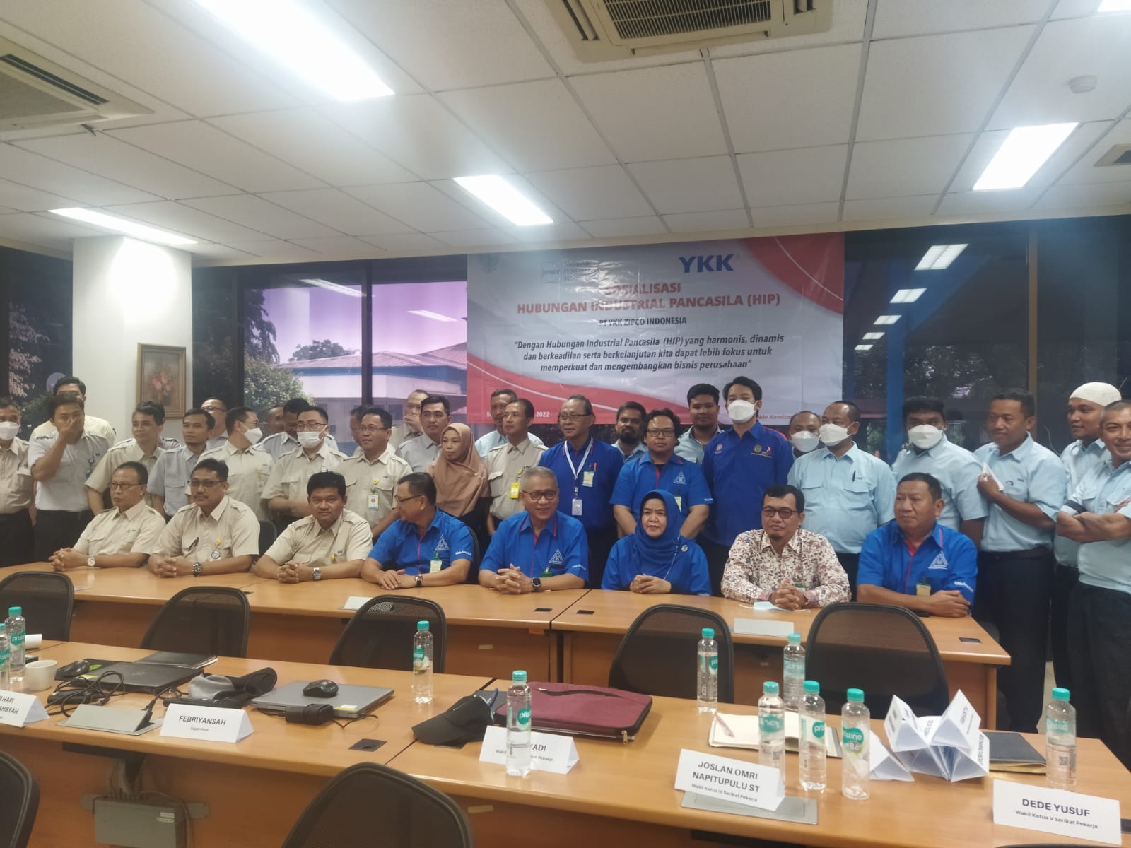 Sosialisasi HIP di PT YKK