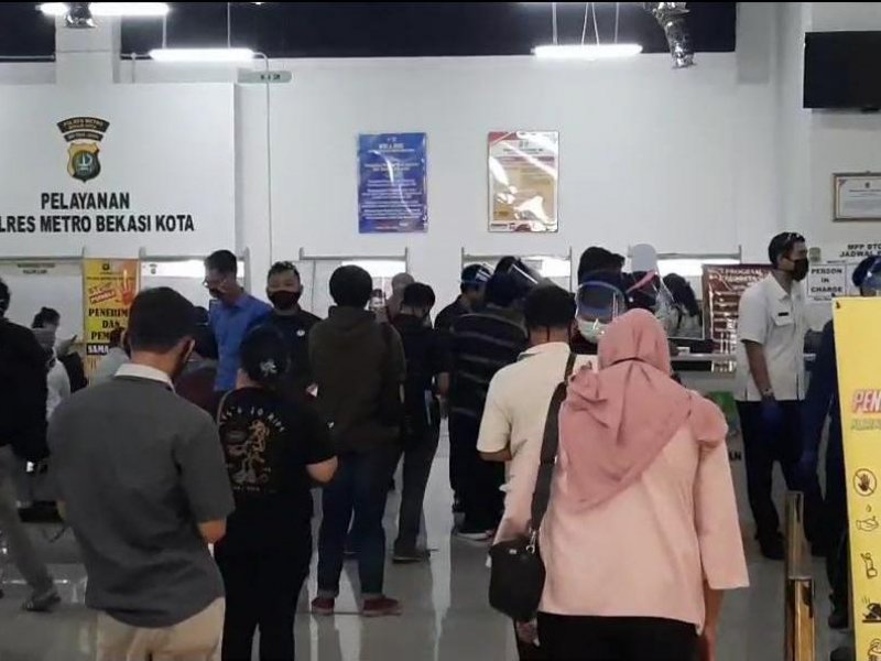 Suasana MPP BTC saat baru dibuka setelah PSBB, Rabu (3/6)