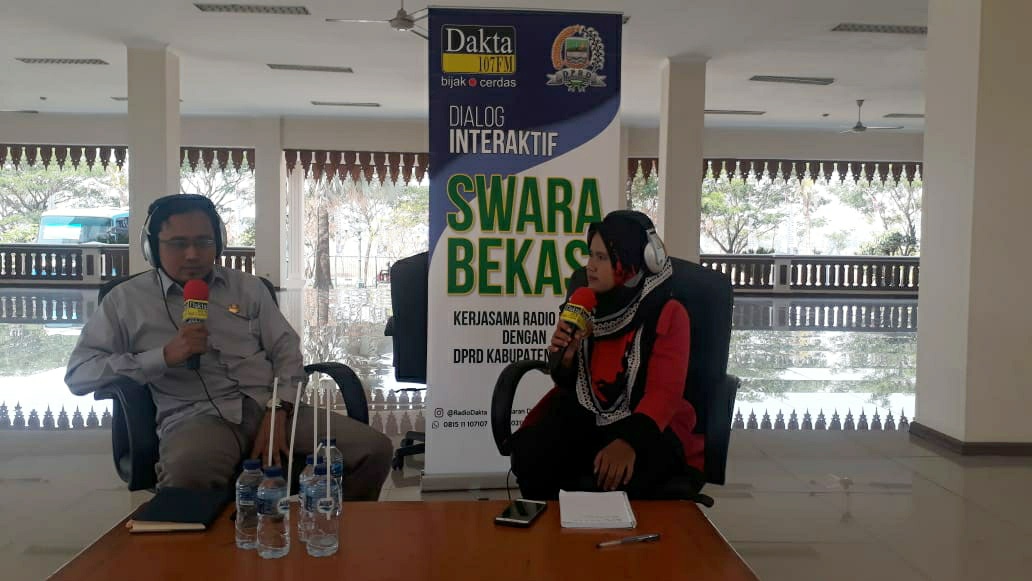 Swara Bekasi Radio Dakta bersama Anggota DPRD Kabupaten Bekasi dari Fraksi PKS Rusdi Haryadi