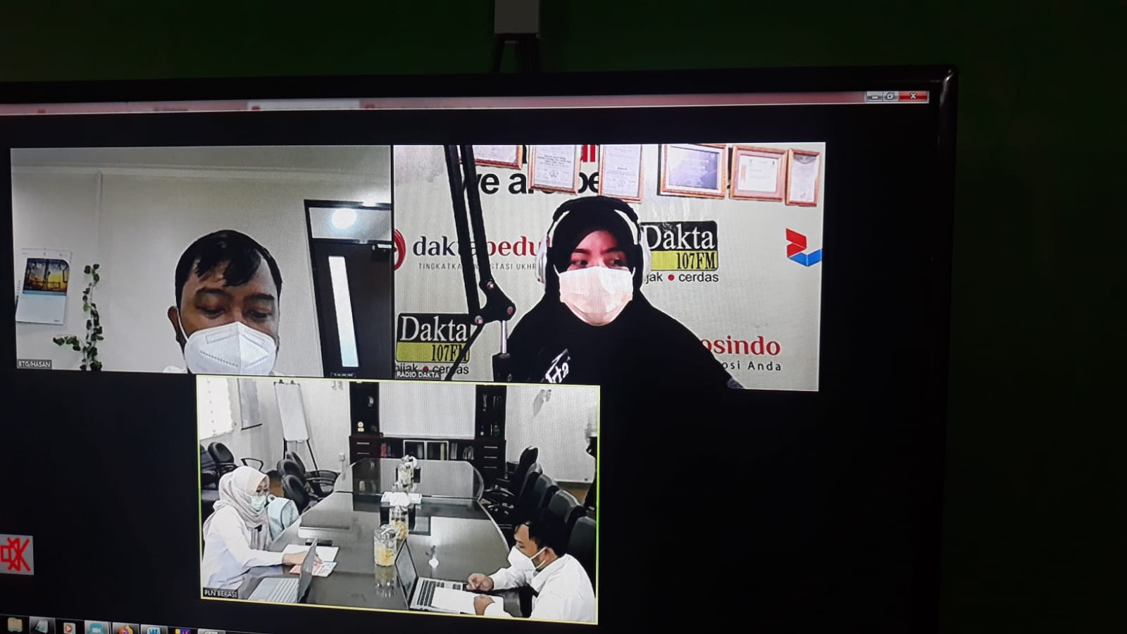 Talkshow PLN bersama Radio Dakta