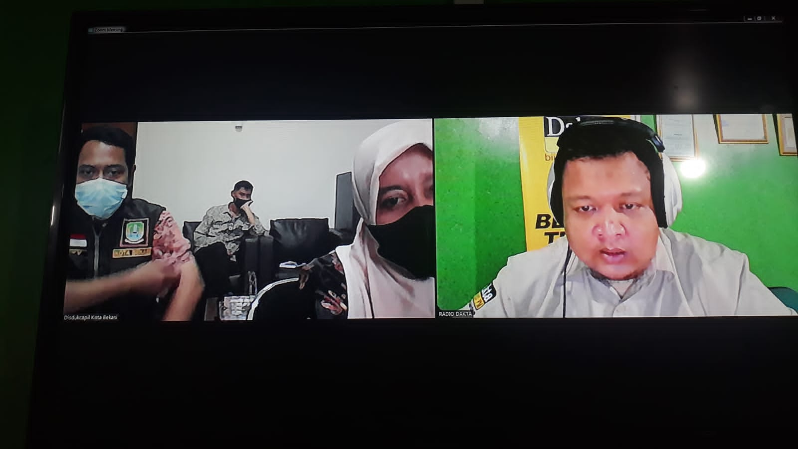 Talkshow pemanfaatan data Kependudukan