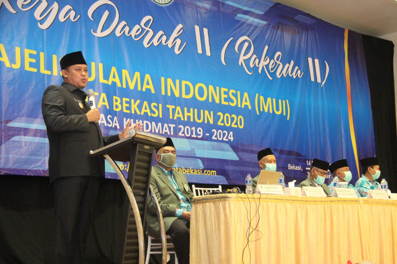 Tri Adhianto dalam Rakerda II MUI Kota Bekasi