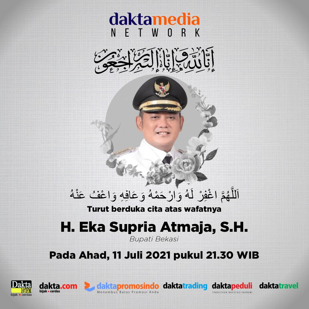 Ucapan bela sungkawa dari Dakta Media Group