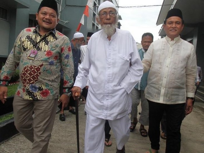 Ustad Abu Bakar Ba asyir Foto BBC Indonesia