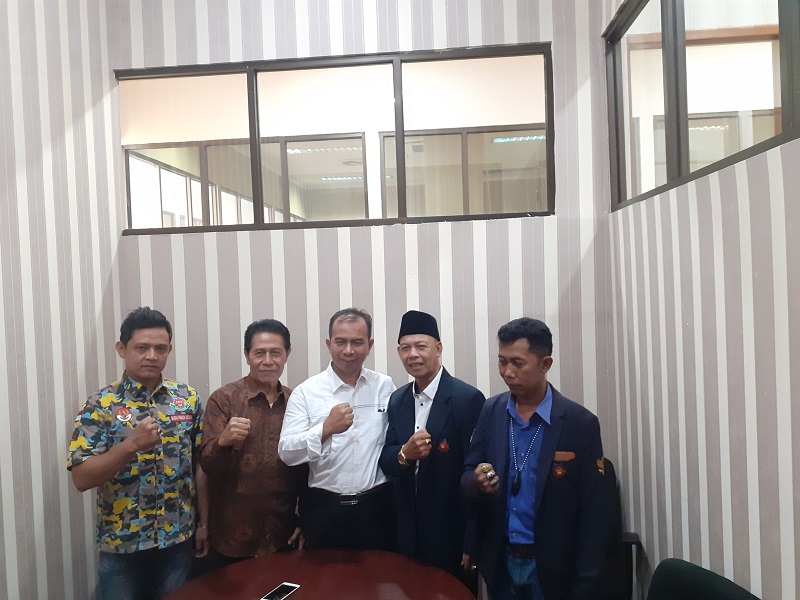 Wakil Ketua DPRD Kabupaten Bekasi Muhammad Nuh menerima kunjungan Ormas IPI