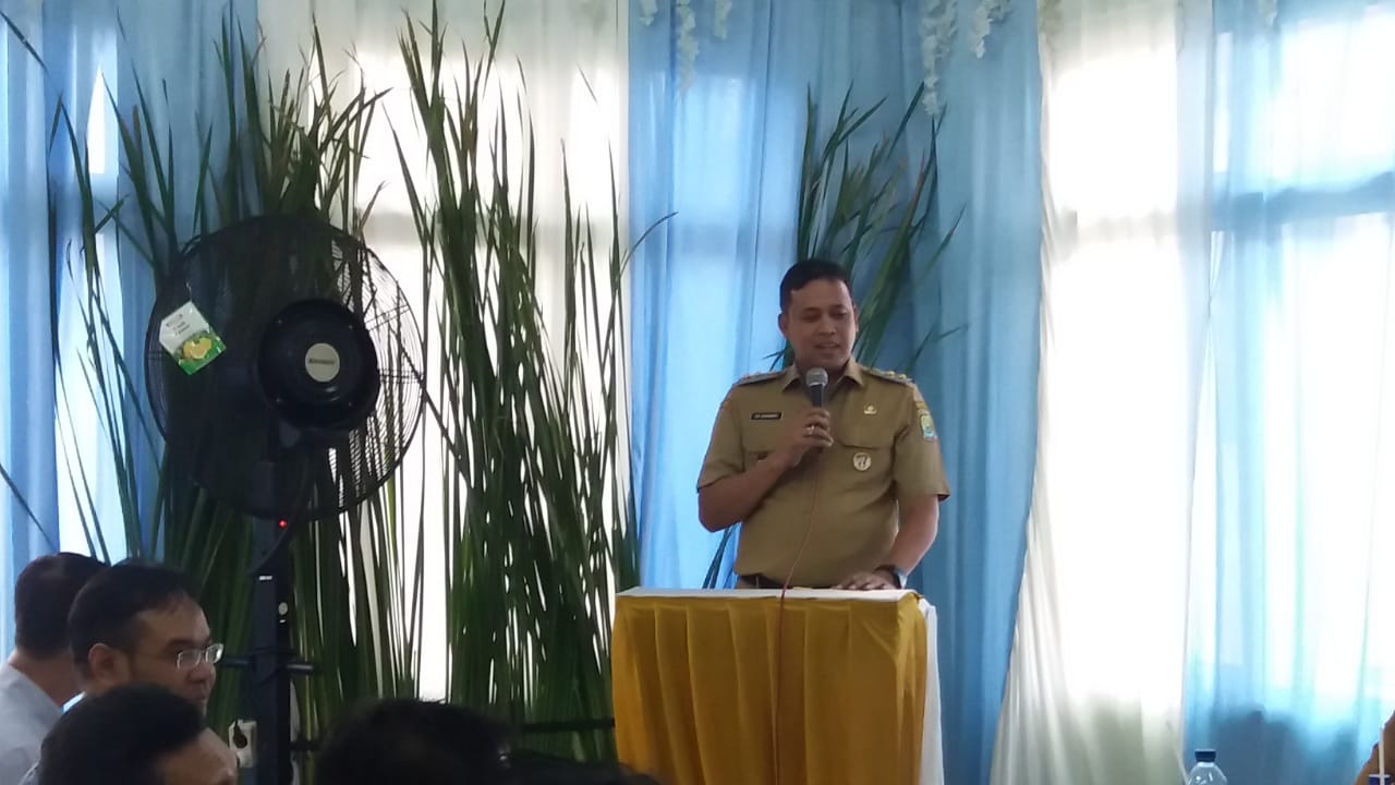 Wakil Wali Kota Bekasi Tri Adhianto saat Sambutan di Musrenbang Kelurahan Kaliabang