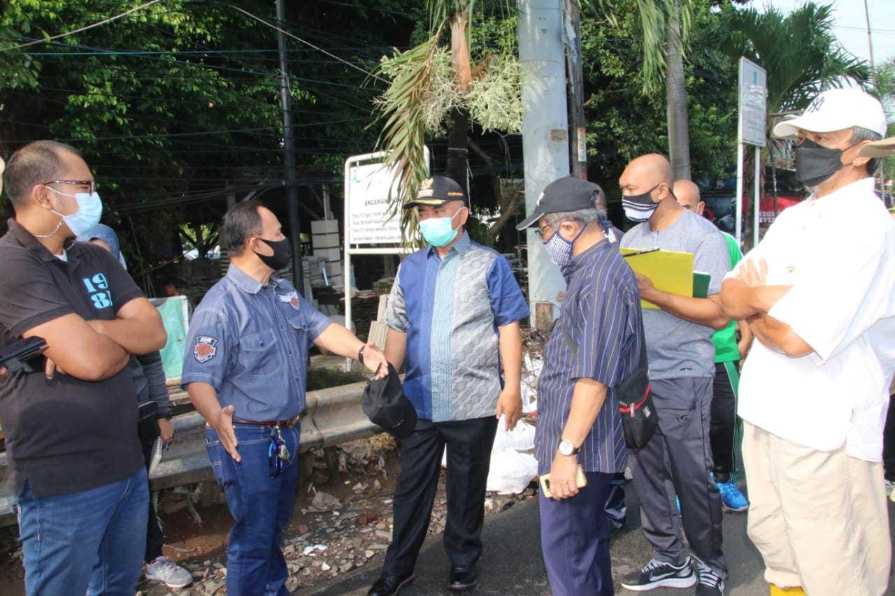 Wali Kota Bekasi Tinjau Perumahan Jatibening Permai dan Perumahan Jatibening Tol Pondok Gede