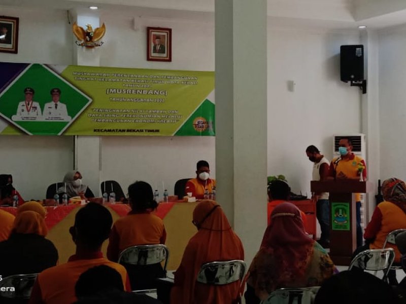 Musrenbang RKPD Tahun 2022 Kecamatan Bekasi Timur (17/2)