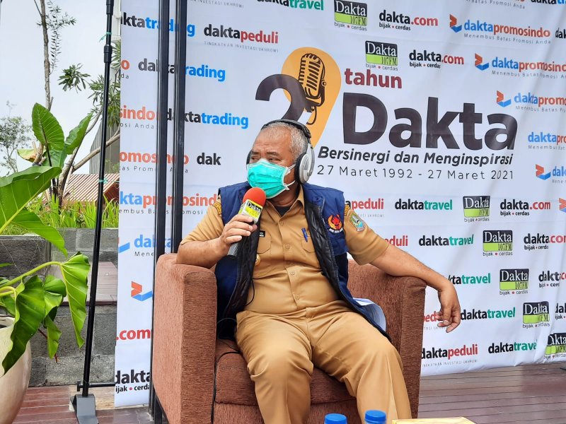 Wali Kota Bekasi, Dr. Rahmat Effendi menghadiri Dialog Khusus 29 Tahun Dakta [Foto : Ulfa Dakta]