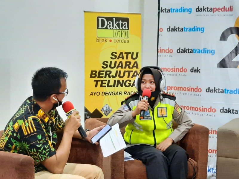 Kanit Dikyasa Satlantas Polres Metro Bekasi Kota, AKP Indira [Foto: Ulfa Dakta]