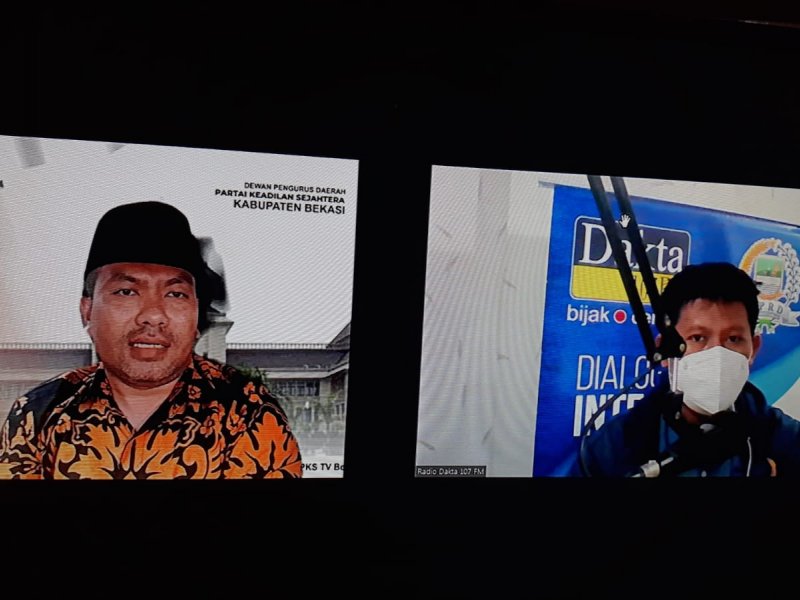 Talkshow bersama Uryan Riana, Anggota Komisi III DPRD Kabupaten Bekasi (22/6/2021)