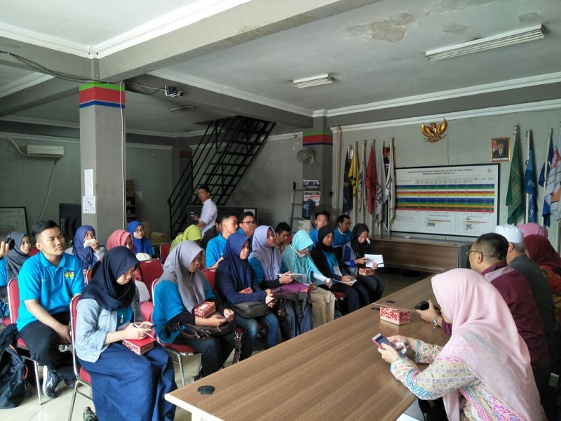 audiensi peserta SJD dengan KPU Kota Bekasi