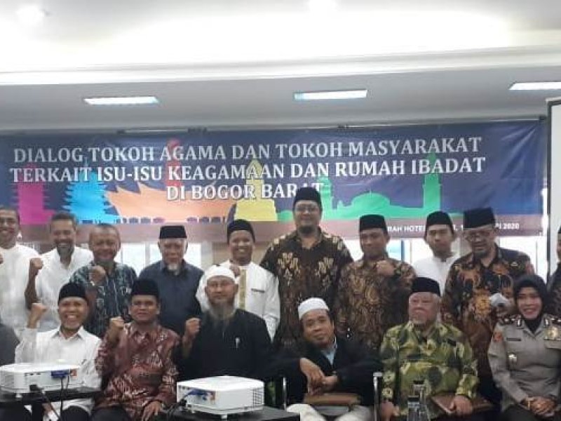 Acara dialog terkait isu keagamaan dan rumah ibadat di Hotel Mirah Bogor, Kamis (16/1/2020).