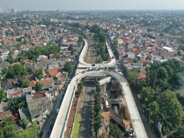 flyover di Tanjung Barat dan Lenteng Agung.foto istimewa