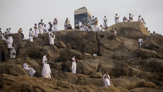 jemaah haji wukuf di padang arafah saat pandemi 5 169