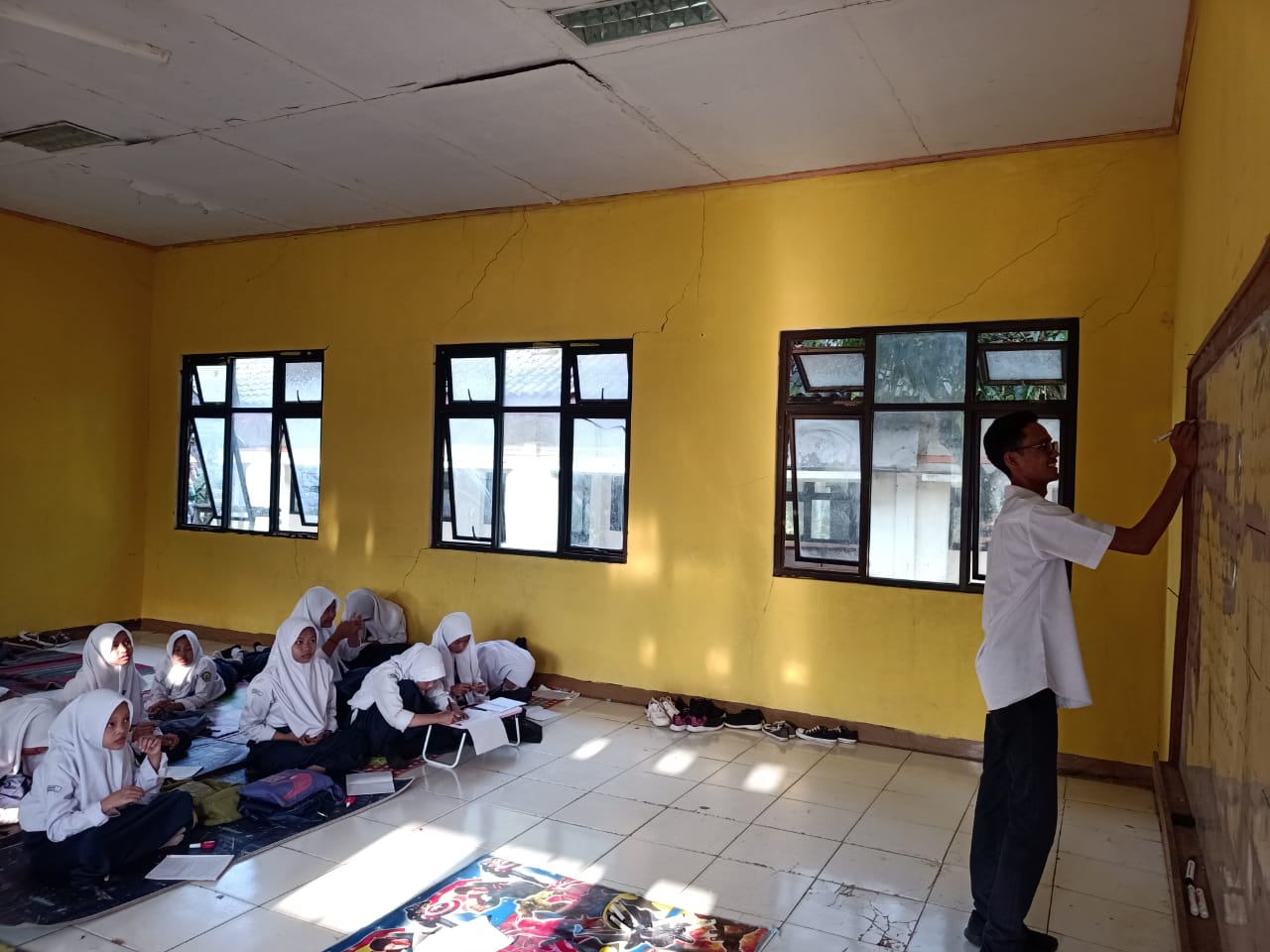 kondisi KBM di SMPN 3 Bojongmangu Kabupaten Bekasi