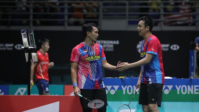 mohammad ahsanhendra setiawan di babak pertama malaysia open 2022 6 169