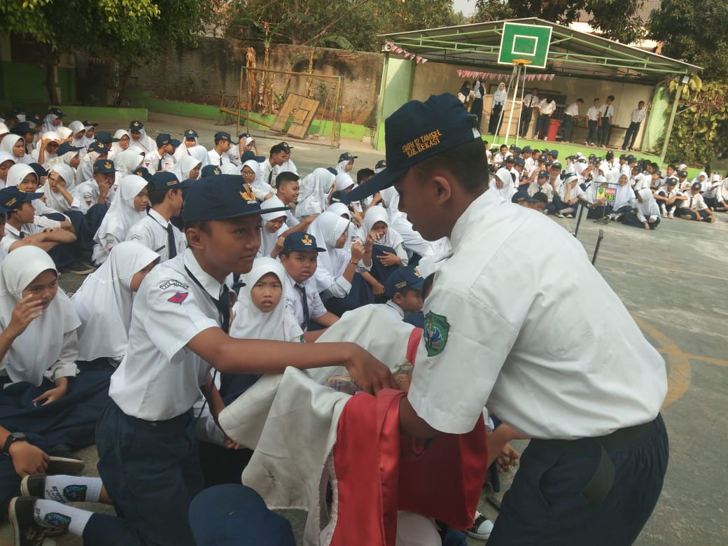 Penggalangan dana SMPN 12 Tambun Selatan