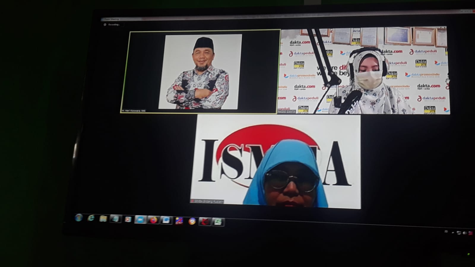 talkshow virtual Herkos di Dakta