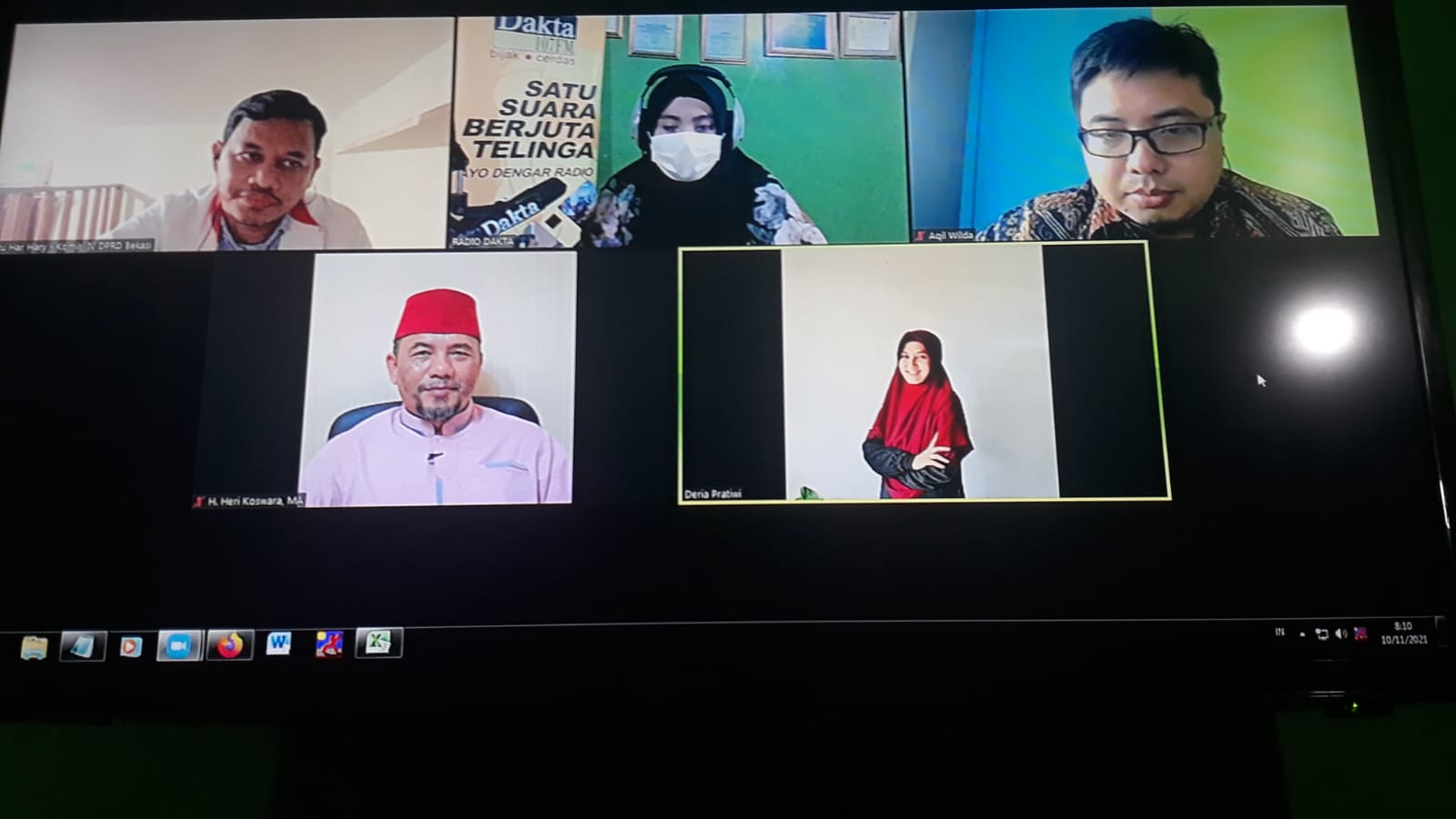 talkshow virtual pemuda masa kini dan spirit kepahlawanan