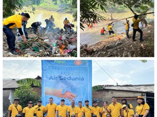FajarPaper Giat Bersih Sungai Bersama Rehab Kali Cikarang dan Dinas Lingkungan Hidup